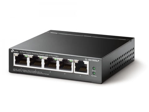 PoE+×4の8/5ポートスイッチ「TL-SG2008P」「TL-SG1005LP」、TP-Linkが