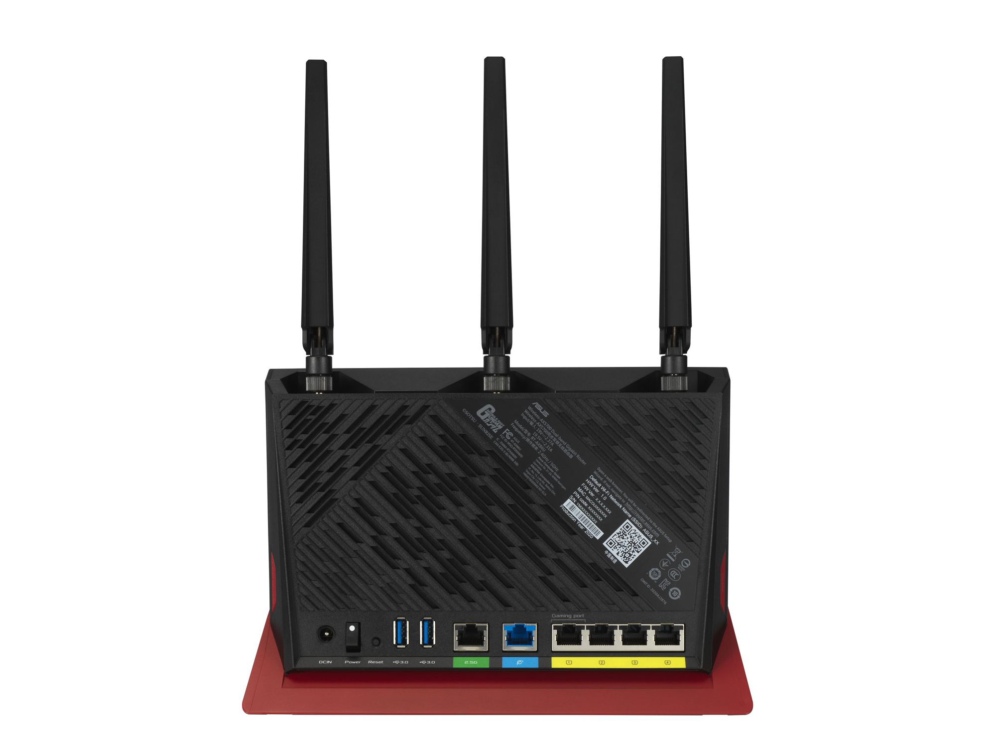 シャア×赤＆ガンダム×白なWi-Fi 6ルーター!? ASUSが発売