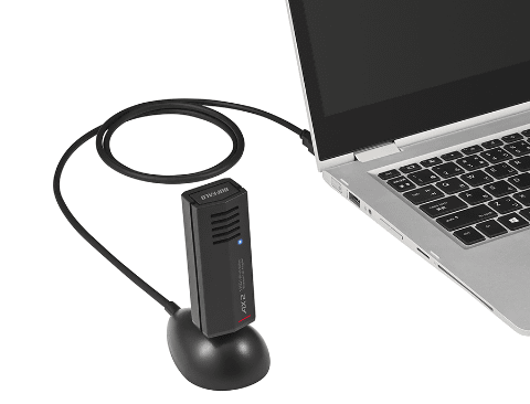 バッファロー、国内メーカー初のUSB接続Wi-Fi 6子機「WI-U3-1200AX2