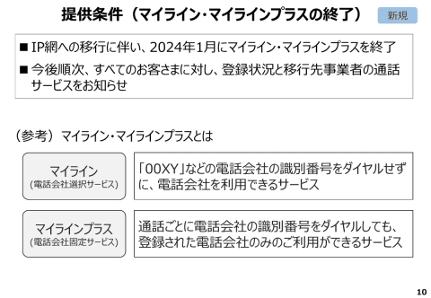 テレホーダイ マイライン などサービス終了へ 24年1月の固定電話のip網移行で Internet Watch