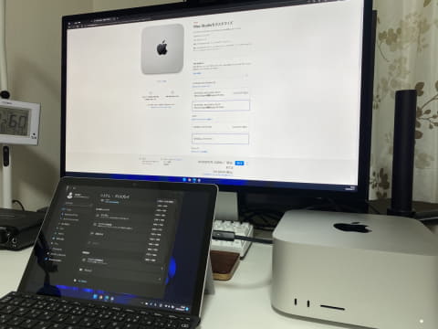 カメラ＆マイク内蔵の5Kディスプレイ「Apple Studio Display」と「Mac