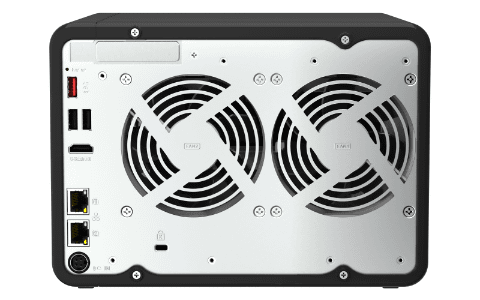 QNAP、2.5GbE×2にM.2×2やPCIeスロット搭載の6/4ベイNAS「TS-x64