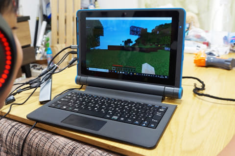 mousecomputer Windowsタブレット キーボード タッチペン付き mouse E10 1万円台から購入できるWindows搭載タブレット型PC