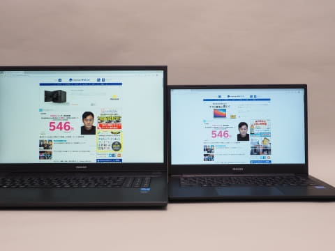 老眼ならノートPCも大画面で？ 17型ノート「mouse F7-i5」レビュー