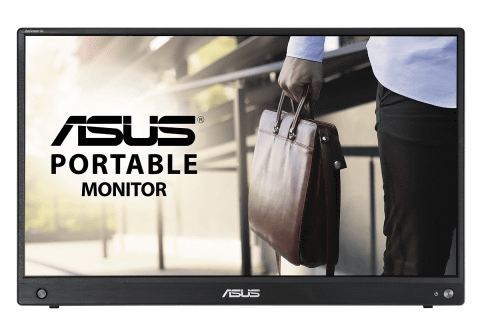 ASUS TeK 〔テレワーク向け〕14型 USB Type-C接続モバイル液晶ディスプレイ ZenScreen（1920×1080/IPS/ノングレア/重量：590g） MB14AC