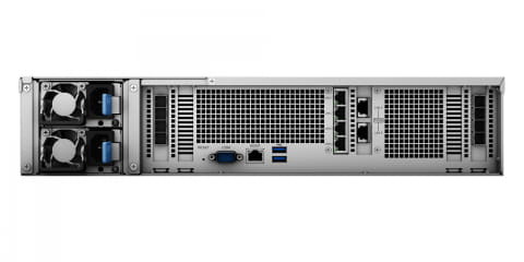 SynologyのNAS2製品、4ベイの「DiskStation DS923+」と2Uサイズの12
