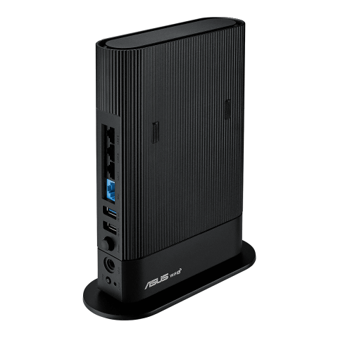 ASUS、インテリアになじむ縦置きWi-Fi 6ルーター「RT-AX59U