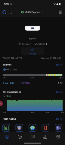 優秀なダッシュボードで“通信状況が見える”、「UniFi Express」は2万円
