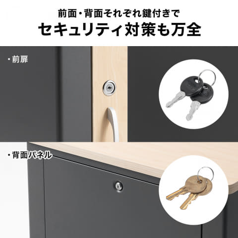 約15dB騒音を低減する19インチ12Uサーバーラック「100-SV026