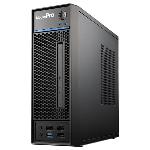 横幅99mmでデスクスペース有効活用、スリムPC「MousePro LPシリーズ