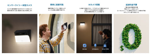 Eufy Solar Wall Light Cam S120 | 屋外用セキュリティカメラの