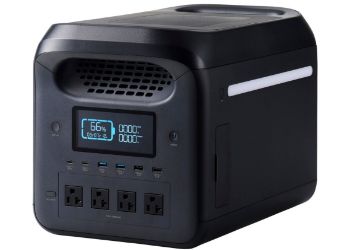 エレコム　ポータブルバッテリー　712wh 6kg DE-P03BK de-p03bk_01.jpg