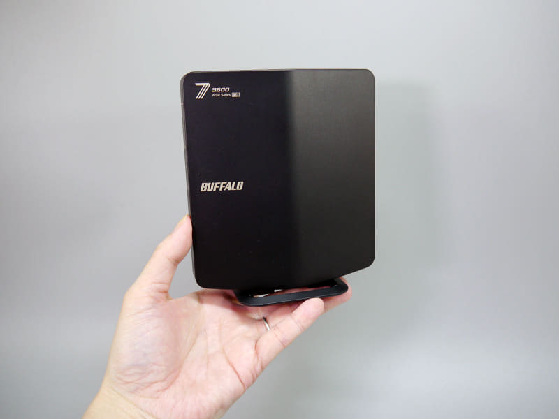 バッファローのデュアルバンドWi-Fi 7ルーター「WSR3600BE4P-BK」