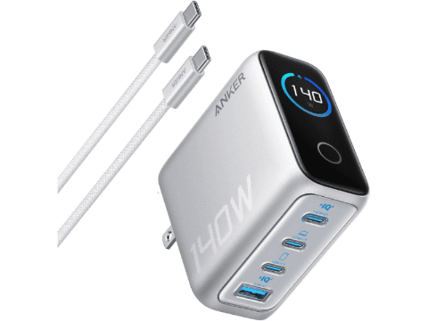 【新品未開封】充電器　Anker Charger (150W、4ポート) Anker Charger(150W、4ポート)|モバイルバッテリー搭載USB充電器