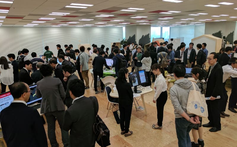 初めてプレゼンテーションが行われた2017年（画像提供：ジオ展実行委員会）