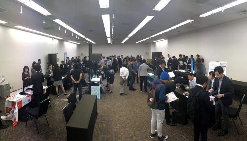 TKPガーデンシティ渋谷にて開催した2018年（画像提供：ジオ展実行委員会）