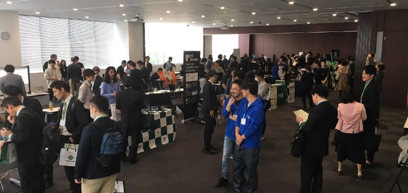 ナビタイムジャパンの新オフィスにて開催した2019年（画像提供：ジオ展実行委員会）