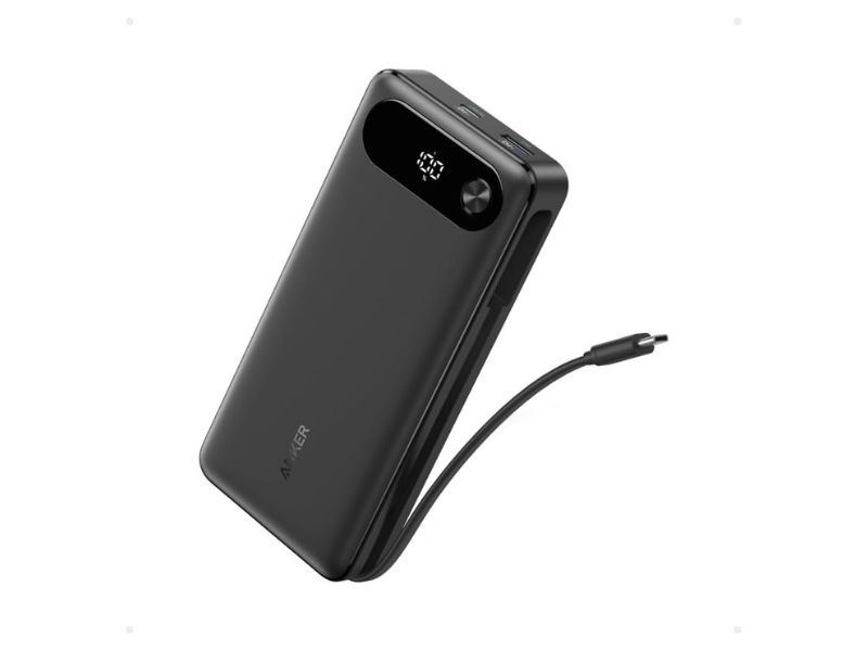 Anker Power Bank（20000mAh, 87W, Built-In USB Type-C ケーブル）