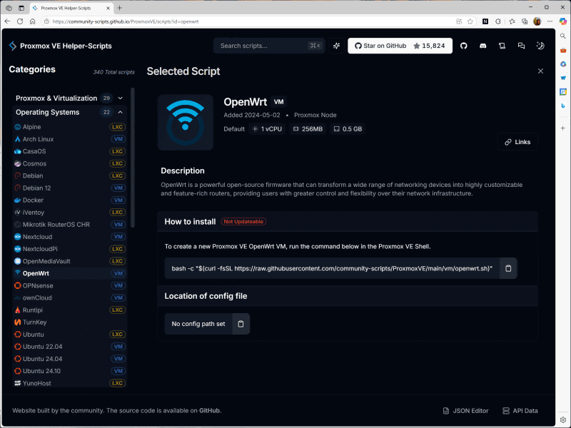 Proxmox VE Helper Scriptを活用する