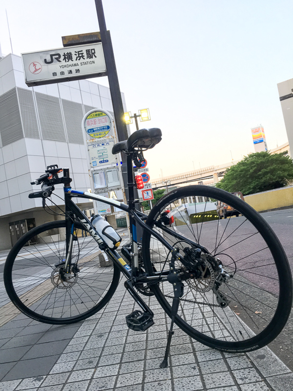 最初は中古で買ったクロスバイクで片道25km走っただけでもスゴいと思っていた