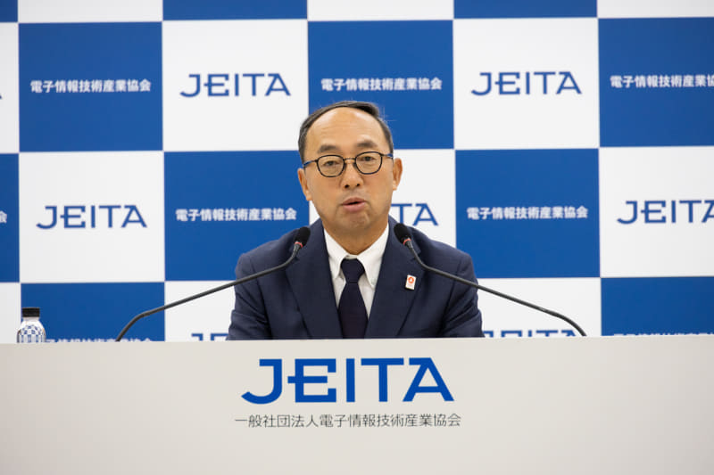 JEITA新会長の漆間啓氏（三菱電機株式会社 代表執行役 執行役社長 CEO）