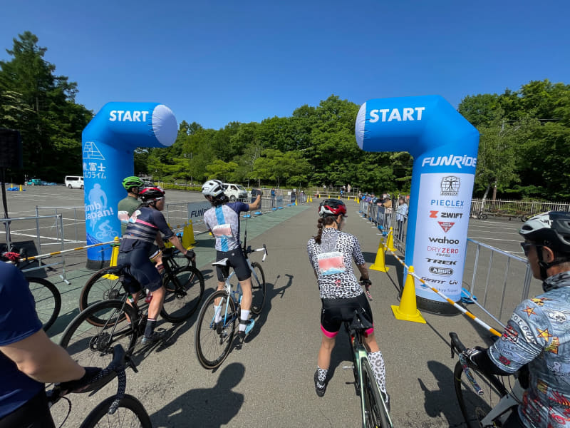 まさかのほぼ最前列からのスタート（汗）