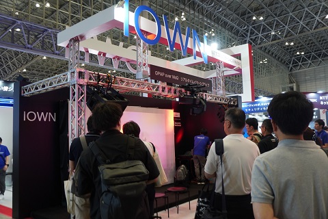 IOWN APN越しの双方向ライブビューイング