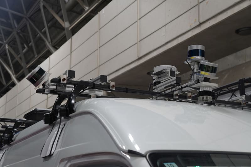 屋根の上のセンサー部分