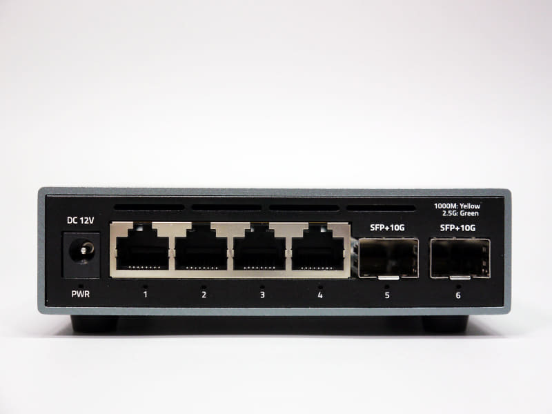 右側2つがSFP+ポート