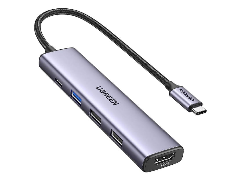 UGREEN Revodok 105 USB C ハブ 5-IN-1