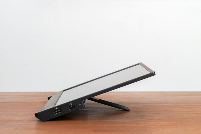 角度調整は無段階で調整可能