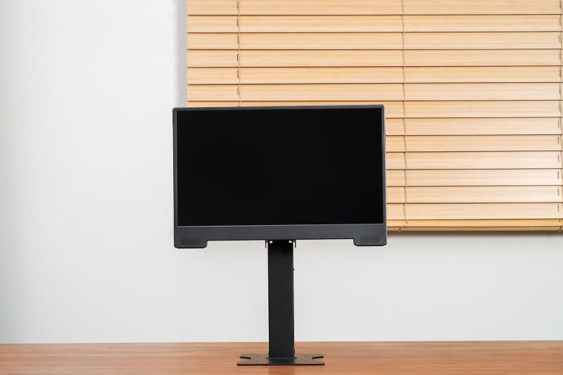 スタンドの可動範囲は22～34cm