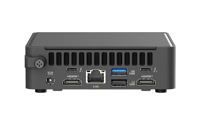 ASUS NUC 15 Pro Kit Slim（背面）