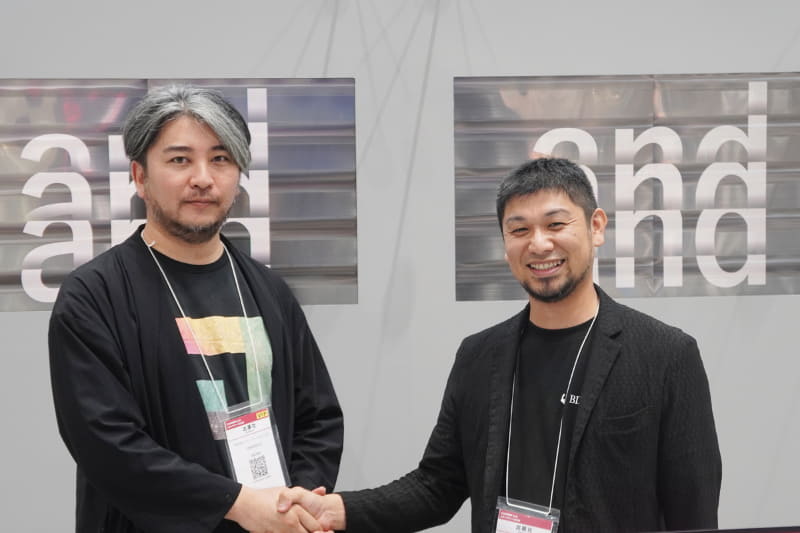 ティーアンドエスの稲葉氏と美光技研の和田氏