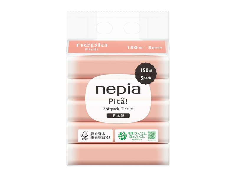 ネピア　ピタ ソフトパックティシュ 300枚（150組）×40個