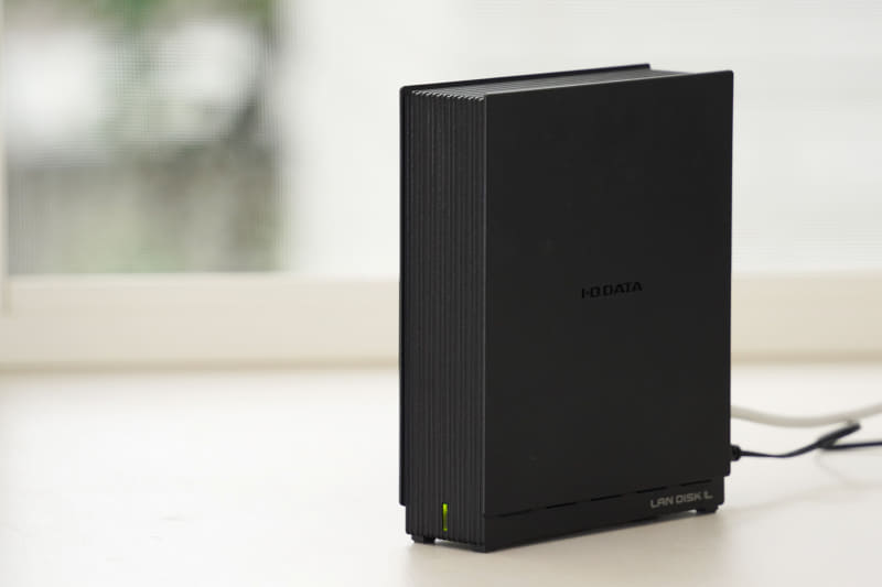 設定したアイ・オー・データ機器のNAS「HDL1-LA02」で、写真のバックアップに便利なアプリを活用してみる