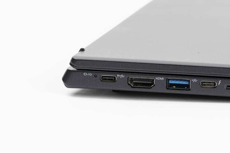 電源はUSB PDによる給電が可能。