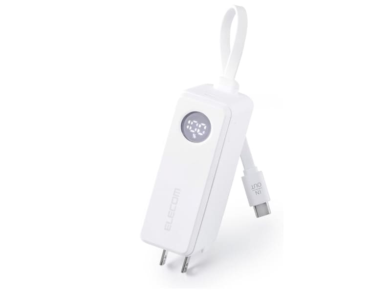 エレコム EC-C30LWH（5000mAh）