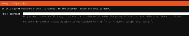 プロキシはなし
