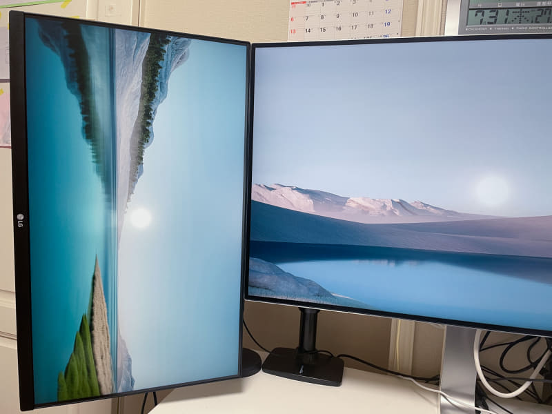 まずはこれまで通りHDMIで接続。画像の設定を同じにしてみるが、結構色味が違った