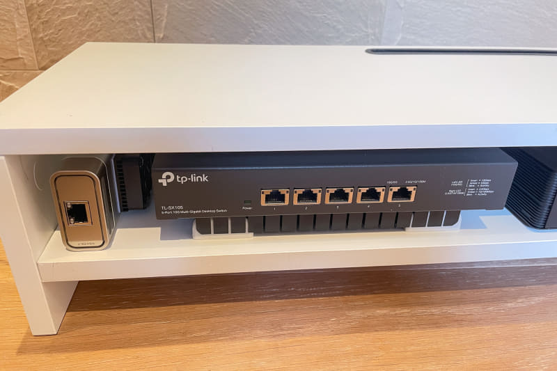 こんな感じに収めたいので、それに合わせてファンの位置を決める