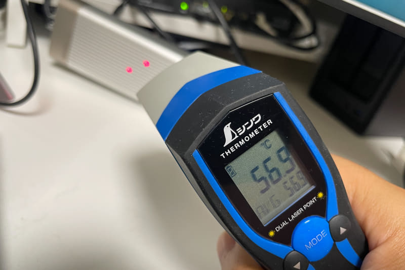 ヒートシンク無し