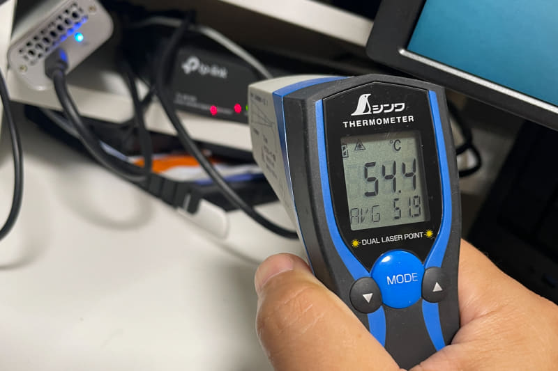 ヒートシンク無し