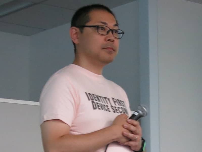 東海大学准教授の柿崎淑郎氏。6月27日に開催された<a href="https://www.dnsops.jp/event20250627.html" class="strong bn" target="_blank">「DNS Summer Day 2025」</a>で、「行政サービス終了時におけるドメイン名管理の課題：ワクチン予約サイトの事例から」と題して報告した