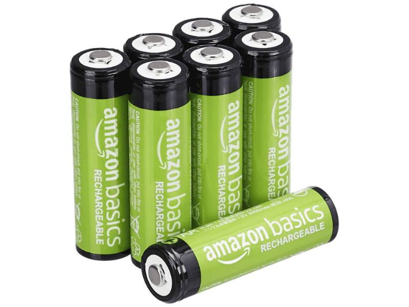 Amazonベーシック （単3×16本 容量2000mAh・繰り返し1000回）