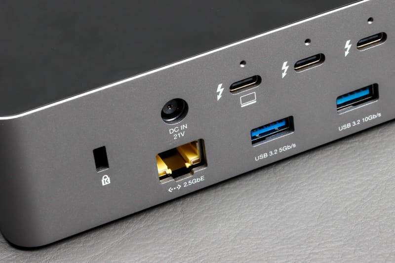 2.5GbEのLANポート