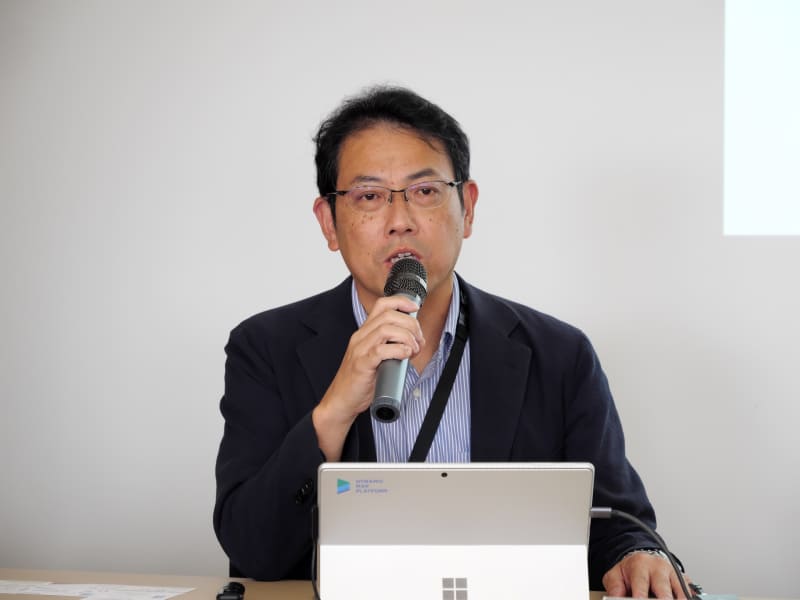 ダイナミックマッププラットフォーム株式会社の雨谷広道氏（執行役員 ビジネス統括）