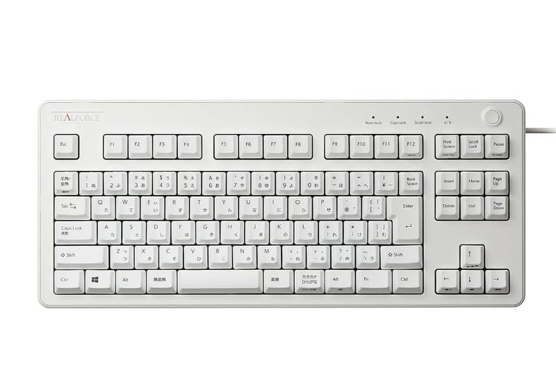 R3 有線 テンキーレス 45g 日本語配列 ブラック R3UC11