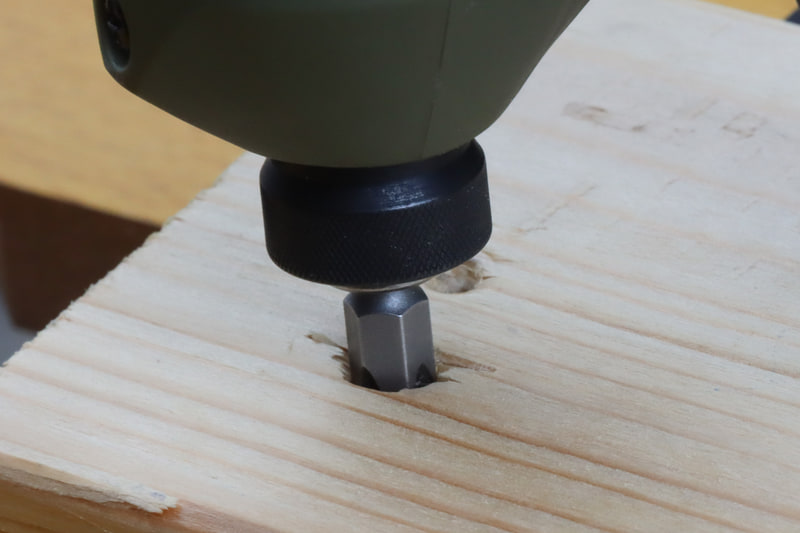 どこまでねじ込めるか試してみた結果。もっと時間を掛ければさらに入りそうではあったが、かなりゆっくりになる