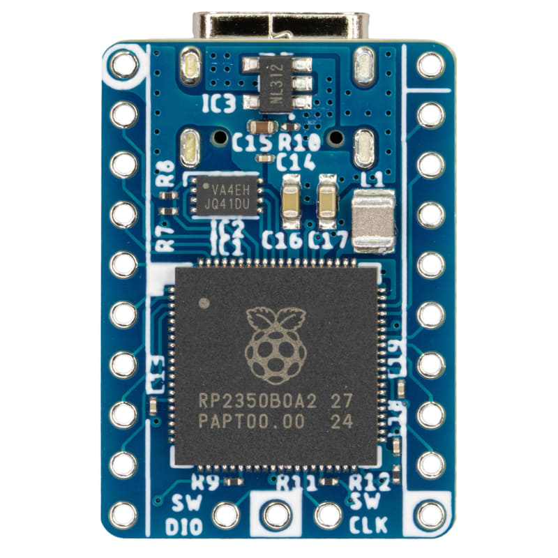 「Picossci 2B 8chアナログ入力開発ボード」裏